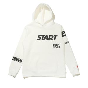 パーカー 「STARTER GOLF」スターターゴルフ 袖ロゴ刺繍ストレッチポンチプルオーバーパーカー SG-123013 メンズ レディース