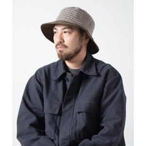 帽子 ハット British Glen Check Bucket Hat / ブリティッシュグレンチェックバケットハット メンズ