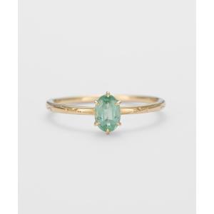 agete（アガット） 指輪 リング K10マザーリング（ターコイズ