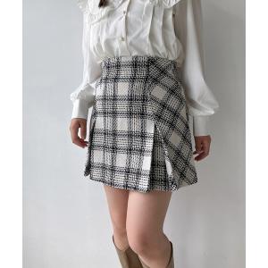 MOUSSY（マウジー） デニムスカート CROSS WAIST ミニスカート