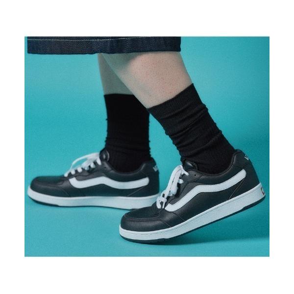 スニーカー VANS ヴァンズ BRAVO ブラボー V2740 BLACK/WHITE メンズ レ...