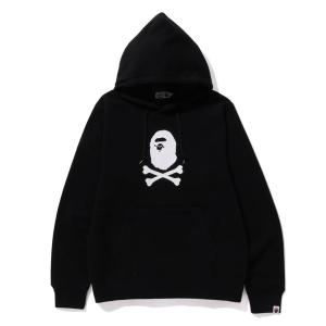 パーカー APE CROSSBONE PULLOVER HOODIE M｜zozo