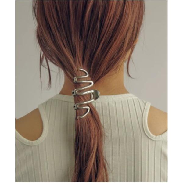 ヘアクリップ 「GOLDY」ウェイビー メタル バンス / 6220403 CS-2311