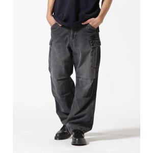 メンズ パンツ カーゴパンツ 「WEB＆DEPOT限定」M-65 FATIGUE DENIM PANTS / M-65 ファティーグ デニム パンツ｜zozo