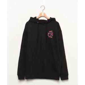 「ANTI SOCIAL SOCIAL CLUB」 プルオーバーパーカー L ブラック メンズ