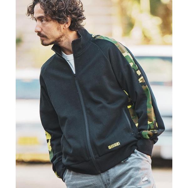 ジャージ msw1419-Camouflage Line Track Jacket トラックジャージ...