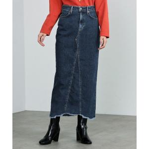 tageechita デニムスカート 「tageechita」ユーズドウォッシュ Iライン