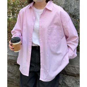 ブラウス シャツ Loose stripe shirt / ルーズストライプシャツ レディース メンズ