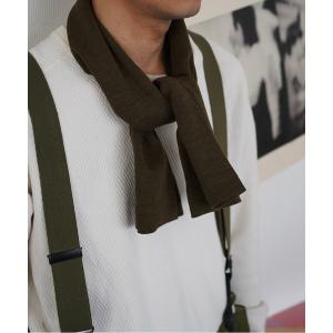 ネックウォーマー メンズ 「Military　ミリタリー」/ Czech Wool Scarfチェコ ウールスカーフ｜zozo