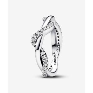 PANDORA（パンドラ） ピアス スパークリング インフィニティ ハート