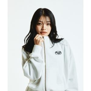 スウェット レディース PLANET RING ZIP/ロキシーショートレングスワンポイントブランドロゴスタンドブルゾン｜ZOZOTOWN Yahoo!店