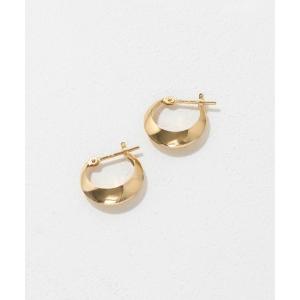 con affetto コンアフェット K18パイプフープピアス con affetto(ファッション) ピアス K18フープピアス レディース