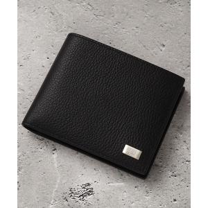 dunhill財布 dunhill 財布 「DUNHILL/ダンヒル」本革 ロゴ刻印メタルプレート