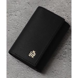 キーケース 「DUNHILL/ダンヒル」本革 メタルロゴ キーケース