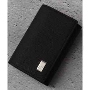 【未使用品】dunhill　ダンヒル ケース 本革 レザー ロゴプレート dunhill（ダンヒル） キーケース 「DUNHILL/ダンヒル」本革 ロゴ刻印