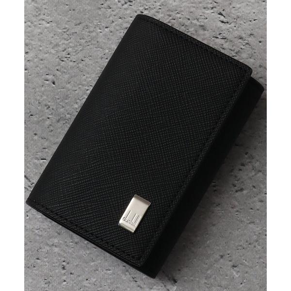 キーケース 「DUNHILL/ダンヒル」PVC ロゴ刻印メタルプレート キーケース