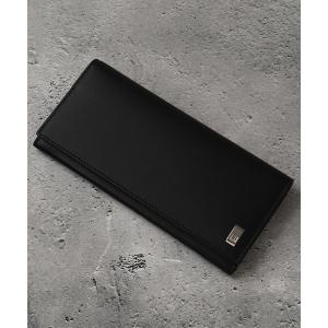 dunhill 黒 レザー 長財布　タグ付き dunhill ダンヒル 長札入れ 長財布 オックスフォード レザー