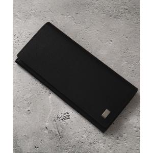dunhill 財布 「DUNHILL/ダンヒル」本革 ロゴ刻印メタルプレート dunhill 財布 「DUNHILL/ダンヒル」本革 ロゴ刻印メタルプレート