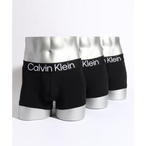 ボクサーパンツ 「Calvin Klein/カルバンクライン」ワンポイントロゴ ボクサーパンツ 3枚セット