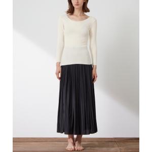 インナーシャツ 肌着 ADVANCE LABEL/アドバンスレーベル　8分袖インナー　持続消臭 レディース