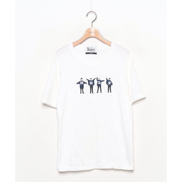 「The Beatles」 半袖Tシャツ「SHIPSコラボ」 MEDIUM ホワイト系その他 メンズ
