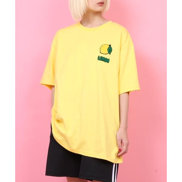 「PUNYUS」 半袖Tシャツ 4 イエロー レディース