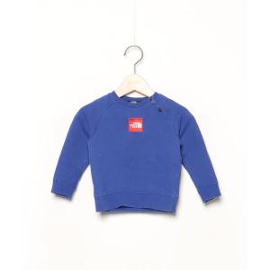 「THE NORTH FACE」 「KIDS」ワンポイントスウェットカットソー 90 ブルー キッズ｜zozo