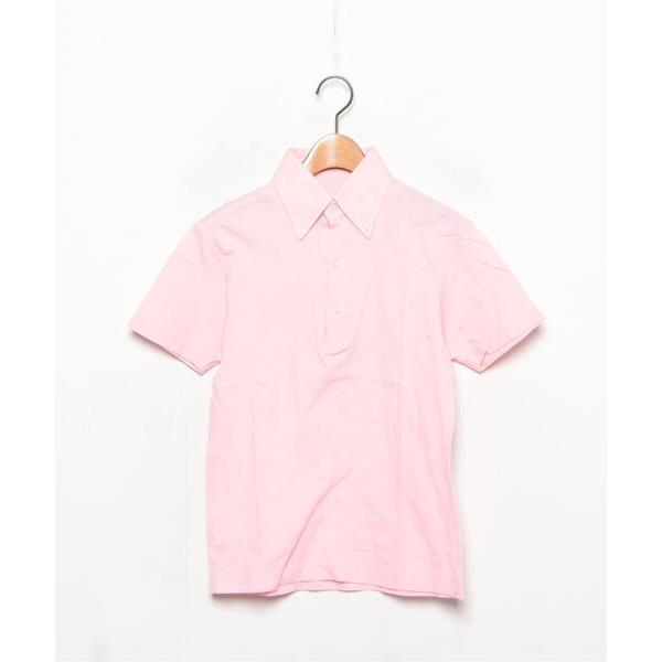 「ORIAN」 半袖ポロシャツ - ピンク レディース