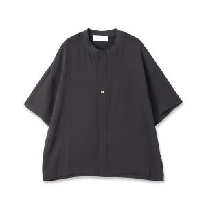 シャツ ブラウス メンズ 24-SS-026 / Double Cloth Front Fly Like Short Sleeve Shirt