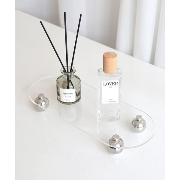 インテリア 「Bz」脚つきクリアプレート/アクリルトレイ(RZ)