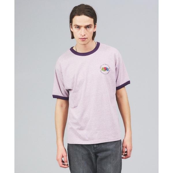 tシャツ 「FRUIT OF THE LOOM」リンガー クルーネック ショートスリーブ Tシャツ ...