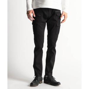 カーゴパンツ ガムストレッチ多ポケットカーゴ メンズ