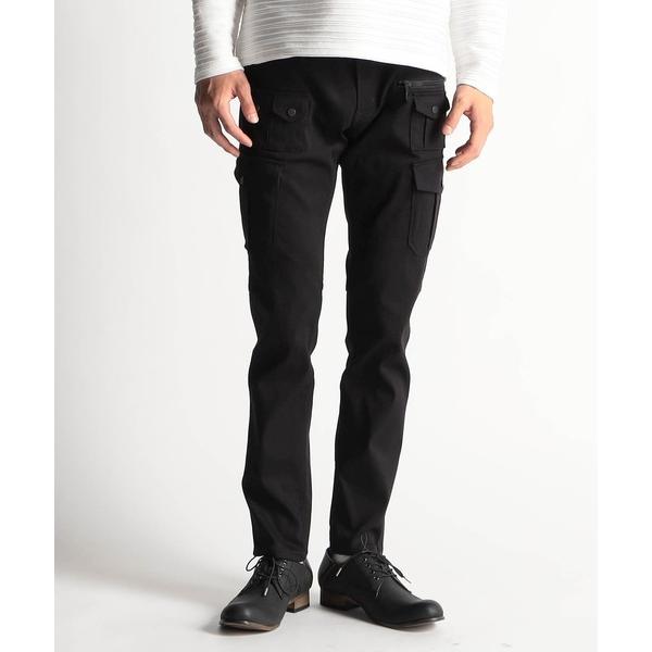 カーゴパンツ ガムストレッチ多ポケットカーゴ メンズ