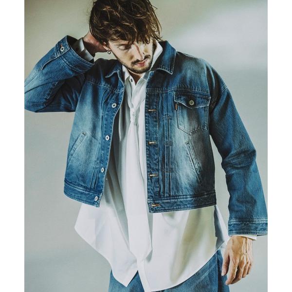 ブルゾン アウター 「NO ID.」USED Finish Big Denim Blouson / ...