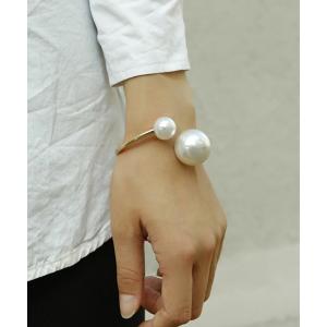 Esime（エシミー） バングル ウェーブ クロス バングル レディース