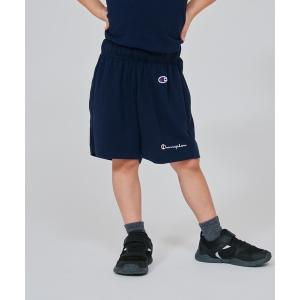 チャンピオン ワイドパンツ ハーフパンツ パンツ 短パン 「Champion/チャンピオン」キッズ ベーシック ショーツ キッズ 子供服 男の子