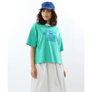 tシャツ Tシャツ レディース 「Champion/チャンピオン」レディース リンガーTシャツ