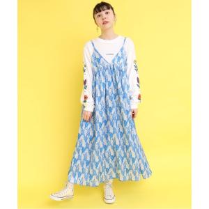 レディース ワンピース うさぎプリントキャミOP｜ZOZOTOWN Yahoo!店