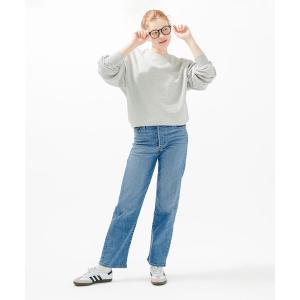 パンツ デニム ジーンズ レディース 「ZOZO限定」Levi's/リーバイス RIBCAGE STRAIGHT｜zozo