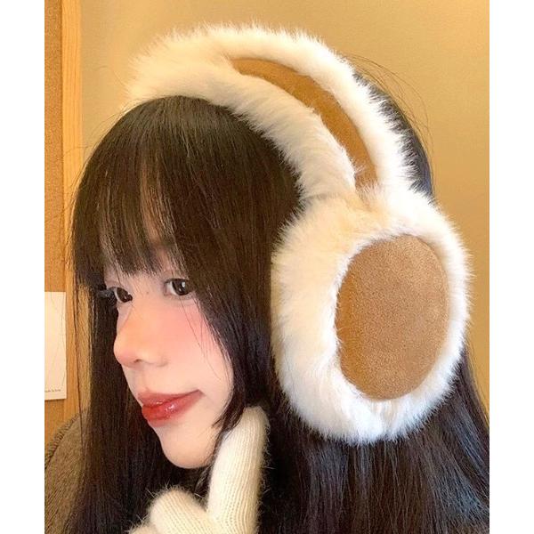 耳当て イヤーマフ ムートンイヤーマフ レディース