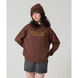 ニット セーター ユニセックス ジャガードニット TINA：JOJUN レディース
