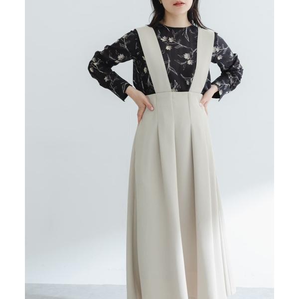 スカート マルチWAYハイウエストフレアスカート