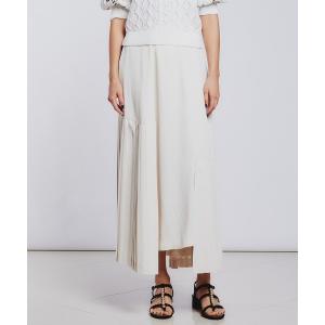 ESSENTIAL（DOUBLE STANDARD CLOTHING） スカート ラップ風プリーツ