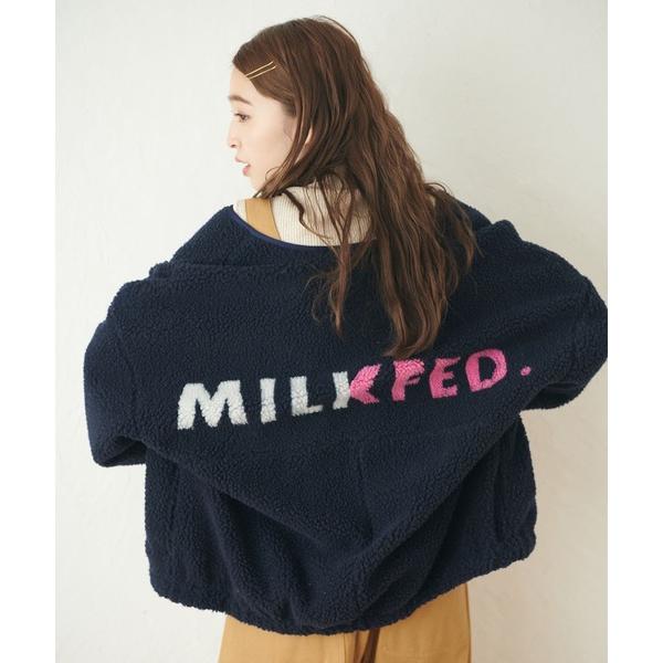 「MILKFED.」 ブルゾン ONE SIZE ネイビー レディース