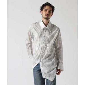 シャツ ブラウス メンズ KMRii/ケムリ/Magnolia Layered Shirt｜zozo