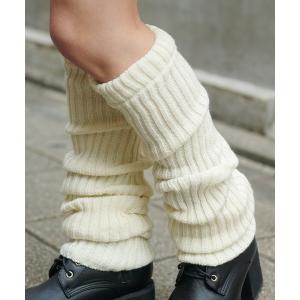 レッグウォーマー 70cm ニットレッグカバー レディース