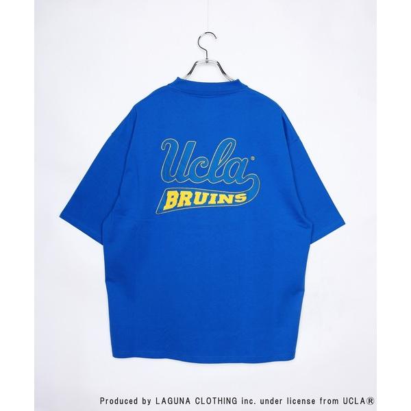「UCLA」 半袖Tシャツ L ブルー メンズ