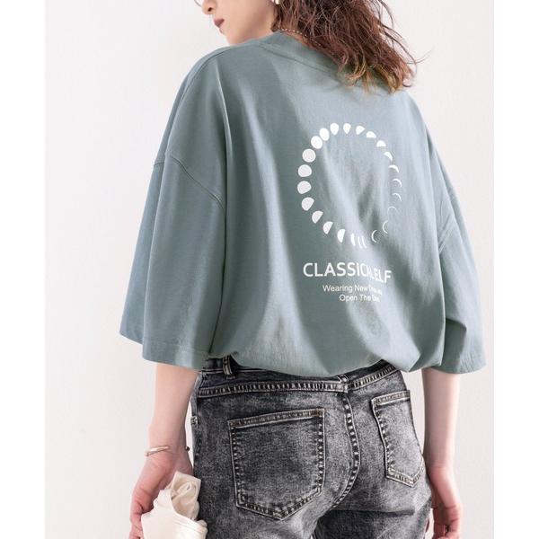 「classicalelf」 半袖Tシャツ MEDIUM ブルー系その他 レディース