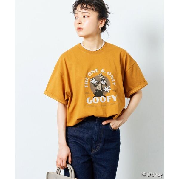 「FREAK&apos;S STORE」 半袖Tシャツ「disneyコラボ」 ONE SIZE オレンジ レデ...