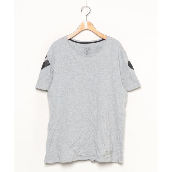 「ARMANI EXCHANGE」 半袖Tシャツ X-LARGE グレー メンズ